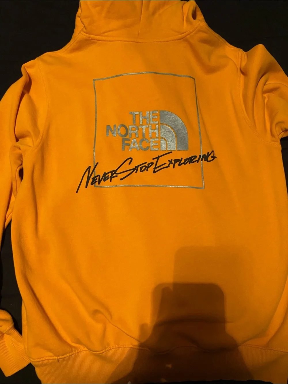 The North Face Men's Bright Orange Hoodie